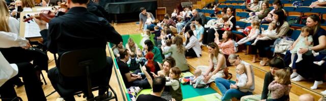 Poslednja serija koncerata za bebe u filharmonijskoj sezoni