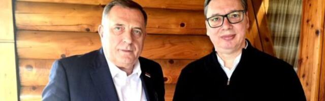 Vučić se sastao sa Dodikom: Posebno sam ga obavestio o pokušaju narušavanja stabilnosti