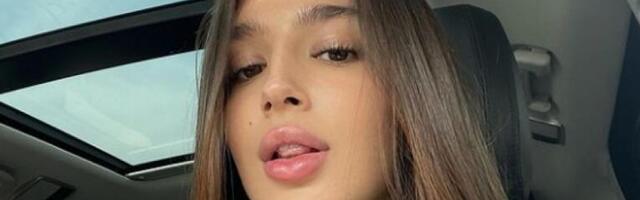 VRELI SNIMAK ĐINE DŽINOVIĆ SA NOVIM DEČKOM ZAPALIO DRUŠTVENE MREŽE: Harisova ćerka uhvaćena u žestokoj akciji!