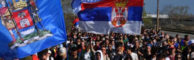"Beograde, stižemo": Duge studentske kolone marširaju, tople dobrodošlice uveliko spremne (VIDEO)