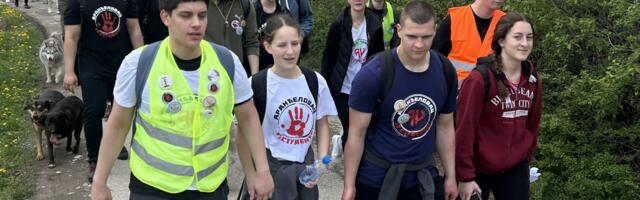 Donacije za kragujevačke studente, koji će pešačiti do Novog Sada, isključivo na PMF-u