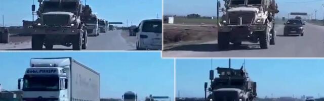 (VIDEO) Biće rata! Ogromna američka vojna kolona juri sa severa: Poznato gde su se uputili, sve je spremno za nezamisliv okršaj