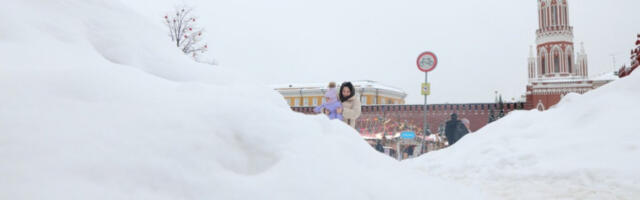 Шта је донело обилне снежне падавине у Москву