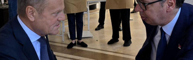 VUČIĆ SE SASTAO SA TUSKOM: Razmotrili smo mogućnosti jačanja ekonomskih veza, trgovinske razmene i saradnje