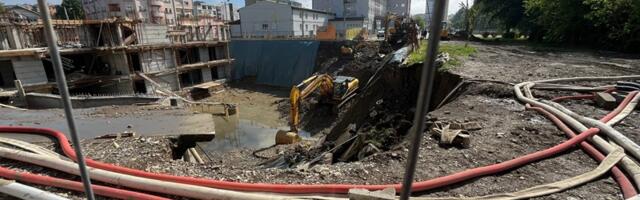 Razlog havarije je obrušavanje zemlje, evo do kada će biti rešen problem sa vodom u Aveniji