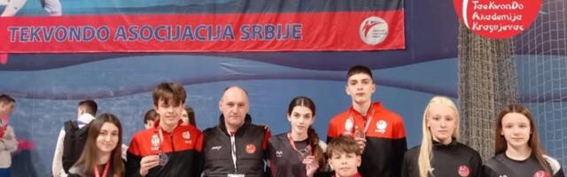 Četiri medalje za kragujevačke tekvondiste