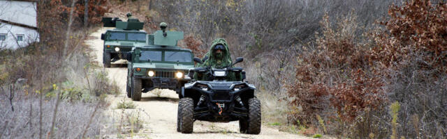 У току редовна обука извиђачких органа Копнене војске