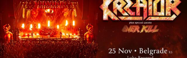 Thrash metal legende Kreator i Overkill na jesen u Beogradu – 25. novembra u Hangaru Luke Beograd