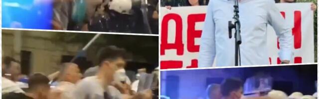 POLITIČAR ĐOKIĆ PONOVO BRILJIRAO U SVOM GOVORU: Rektor umesto PROTEST rekao POTREST, a napad blokadera na policiju je "miran i dostojanstven otpor" (VIDEO)