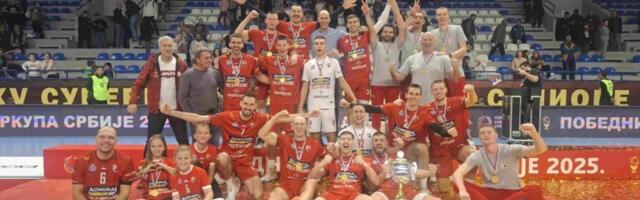 Odbojkaši Radničkog prvi put u istoriji osvojili Superkup Srbije - Treći trofej u 2025. godini