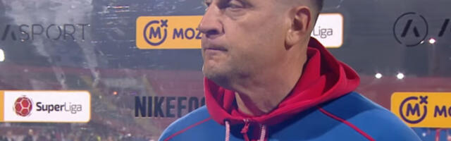 Prve reči Vladana Milojevića posle novog kiksa Zvezde: Trener crveno-belih vrlo kratak