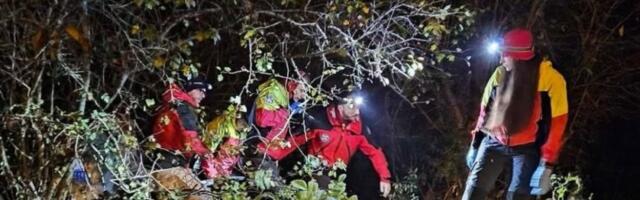 OSOBA PALA SA VISINE, USLEDILA HITNA AKCIJA SPASAVANJA! Drama na Fruškoj gori! (FOTO, VIDEO)