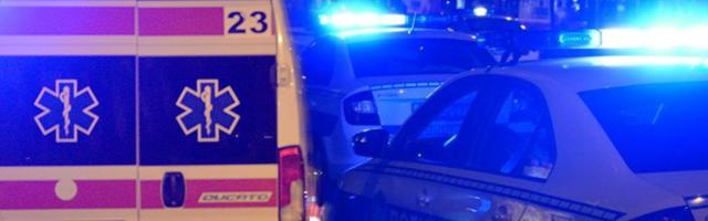 SAOBRAĆAJKA u Železniku: Prevrnuo se auto sa pet putnika, dvojica teško POVREĐENA