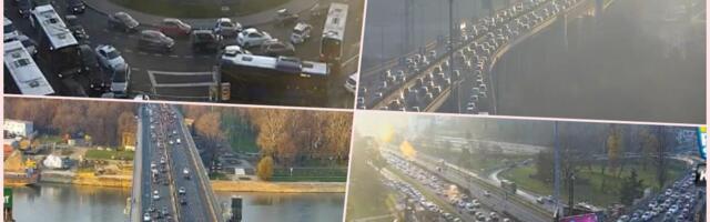 NA GAZELI VOZILA MILE, NA SLAVIJI KRKLJANAC! Na Brankovom ništa?! GSP ide uobičajeno za radni dan (FOTO)