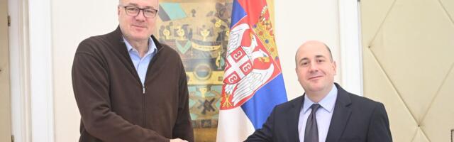 Kozarev sa Tanaskovićem o značaju bavljenja sportom za pravilan razvoj učenika u Srbiji