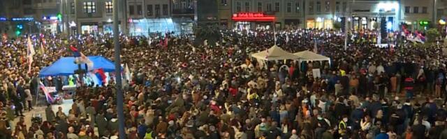 Objavljeno koliko je ljudi bilo učesnika protesta u Nišu