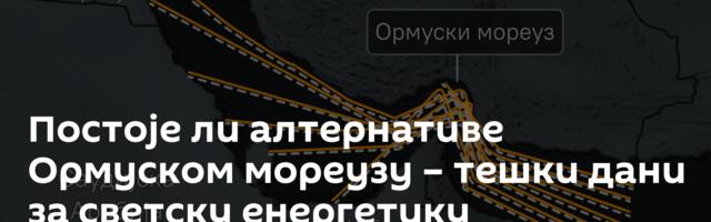 Постоје ли алтернативе Ормуском мореузу – тешки дани за светску енергетику