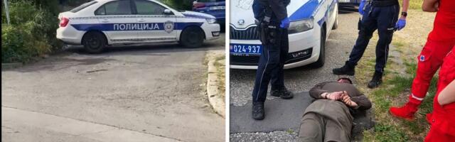 OVO JE MLADIĆ KOJI JE SEKIROM PRESUDIO MUŠKARCU KOD BIP-A! Isplivao snimak sa mesta ubistva