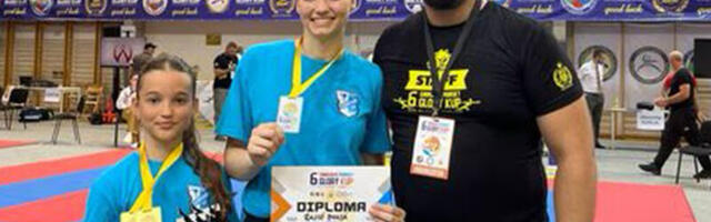 Dunja Rajić i Nađa Kljajić se okitile medaljama na sarajevskom karate turniru
