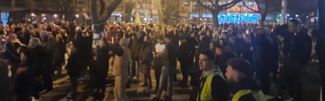 Još jedan protest podrške studentima i uvertira Prokupčana za Beograd