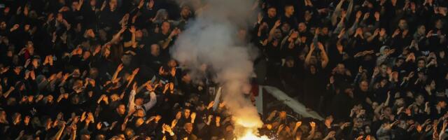 PREKID U HUMSKOJ: Spektakl između CSKA i Partizana prekinut! (VIDEO)