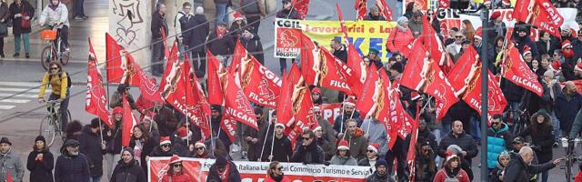 Generalni štrajk u Italiji i demonstracije širom zemlje