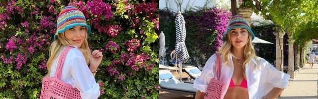 Prada torba od rafije u boji letnji je model koji najviše vole influenserke