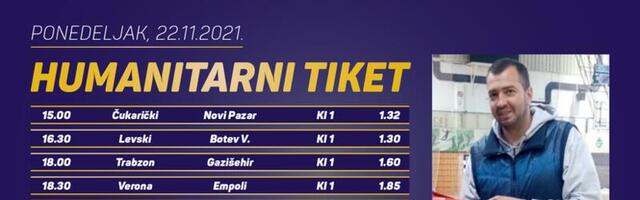 Humanitarni tiket u podne: Marko Ljubojević tipuje za Koš za sreću