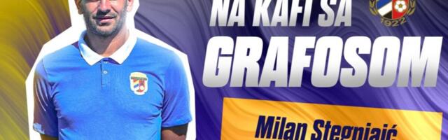STEGI SE VRATIO KUĆI, ALI SA NOVIM ZADATKOM! Milan Stegnjaić gost emisije "Na kafi sa Grafosom": Trener Grafičara govorio je o brojnim zanimljivim temama! VIDEO