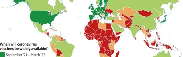 Opet su promašili! Korona mapa: Vakcina u Srbiji tek 2022?