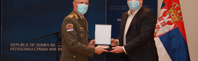 Mozzartu priznanje Ministarstva odbrane za borbu protiv kovida