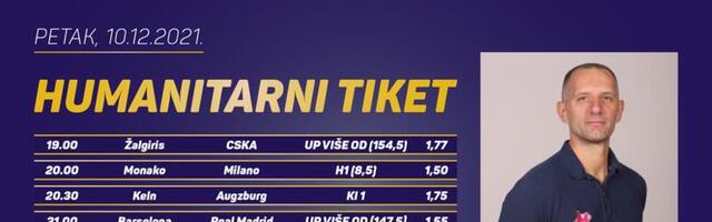 Humanitarni tiket u podne: Vule Avdalović tipuje za lečenje Luke Kurjačkog