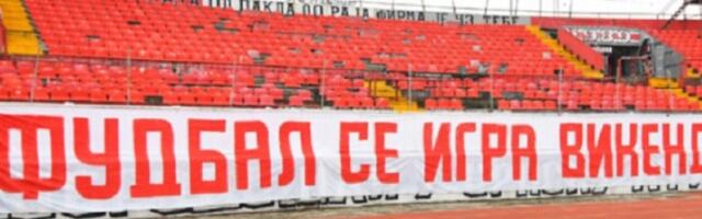 Fudbal se igra vikendom!