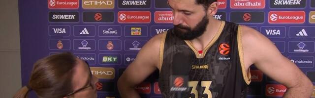 Nikola Mirotić iznenadio posle pobede nad Partizanom: "Žurim, idem u crkvu! Mir Božiji, Hristos se rodi"