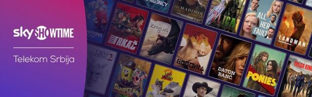 SkyShowtime i Telekom Srbija donose ekskluzivan filmski i serijski sadržaj: Naslovi najvećih svetskih produkcijskih studija stižu na male ekrane širom Srbije