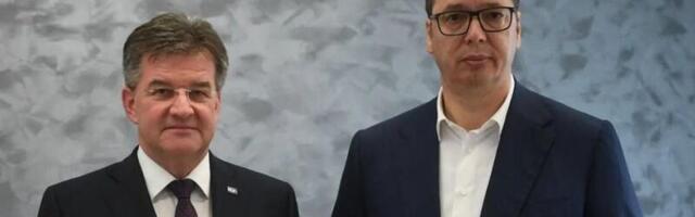 Vučić se sastao sa Lajčakom: Srbija nastavlja da insistira na konkretnim koracima