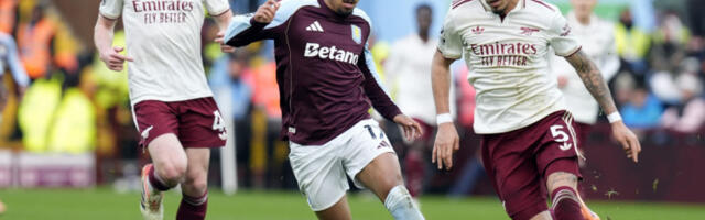 KAKVA LUDNICA U PREMIJER LIGI Aston Vila u poslednjim sekundama srušila Arsenal