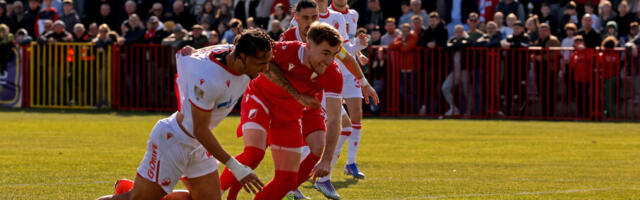 Zvezdu u Dobanovcima dočekala himna Lige šampiona: Navijači samo što ne uđu na teren (VIDEO/FOTO)