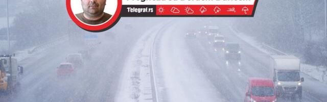 Haos! Snimci kao sa Arktika! VEJE kao usred januara, putevi zatrpani: Oluni vetar rušio sve pred sobom