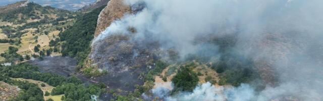 Bukte požari u celoj Srbiji: Vatrogasci još uvek gase požar na Vidlič planini u Pirotu