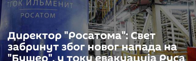 Директор "Росатома": Свет забринут због новог напада на "Бушер", у току евакуација Руса из нуклеарке