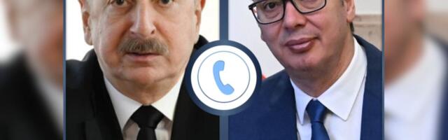 VUČIĆ RAZGOVARAO SA ILHAMOM ALIJEVIM: "Želeo sam još jednom lično da se zahvalim na kontinuiranoj i konkretnoj podršci koju pruža Srbiji"