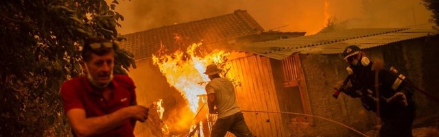 Zastrašujuće fotografije požara na Eviji pokazuju svu tragediju sa kojom se Grci bore već nedelju dana