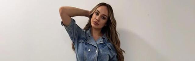 LUNA ĐOGANI U ULTRA KRATKOM TEKSAS STAJLINGU Sve na njoj puce - Pokazala zanosne obline, vitke noge u prvom planu (FOTO)