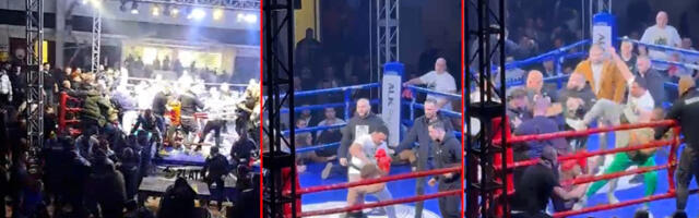 Skandal u Novom Pazaru: Nakon kik-boks borbe došlo do opšte tuče u hali (VIDEO)