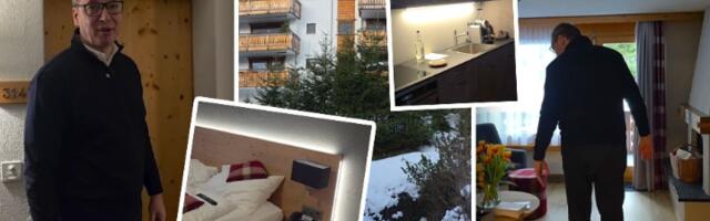 VUČIĆ POKAZAO SVOJ APARTMAN U DAVOSU I PORUČIO:  Jedva čekam da se vratim u Beograd (VIDEO)