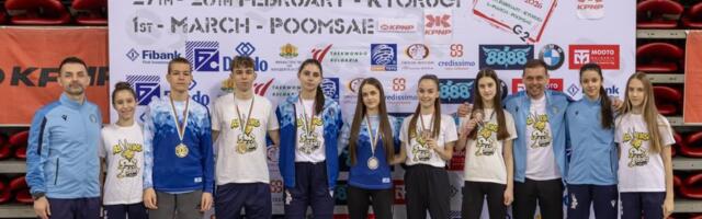 Tekvondo klub Asteriks briljirao na Bulgaria Open G2/E2: Dva zlata, dva srebra i dve bronze za Nišlije