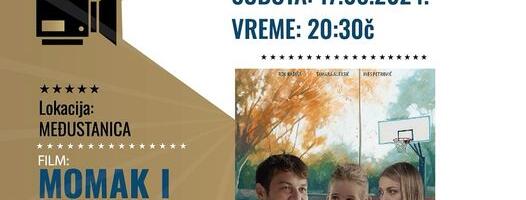 Film Momak i devojke u subotu u gondolinom bioskopu na otvorenom