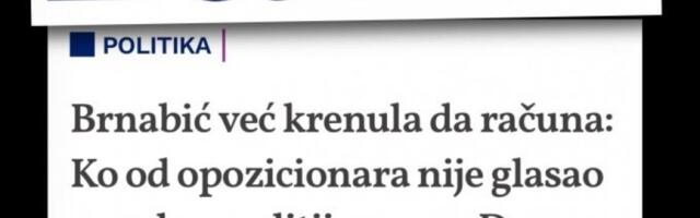 RASPAD SISTEMA U OPOZICIJI! Osam njihovih poslanika nije glasalo za predlog zakona protiv litijuma, uključujući i lidera Miloša Jovanovića!