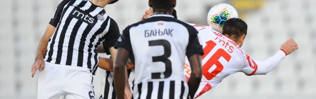 Valjak bez gasa: Partizan peti put ispustio 1:0 protiv Zvezde